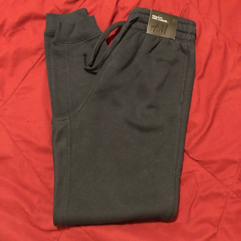 H&M Black Jogger Sweatpants